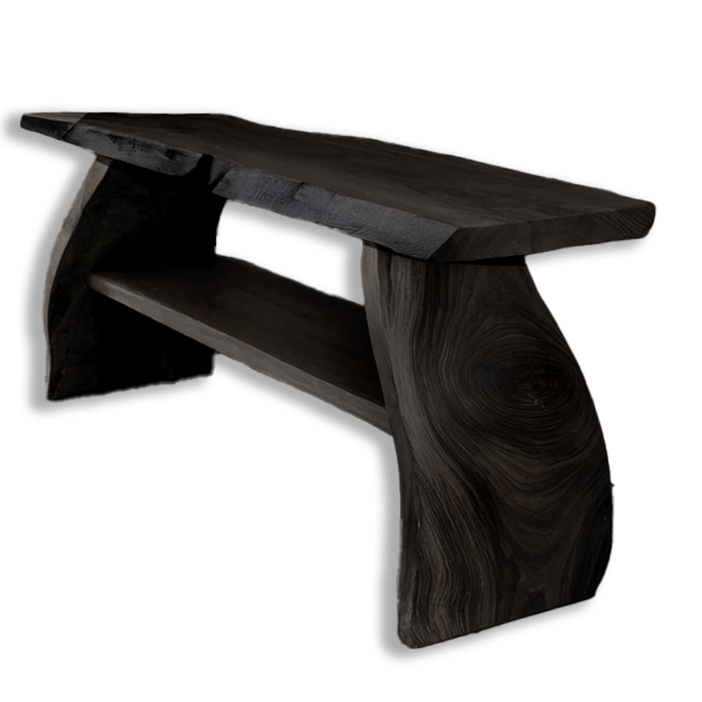 Organic Modern Solid Wood Shoe Rack