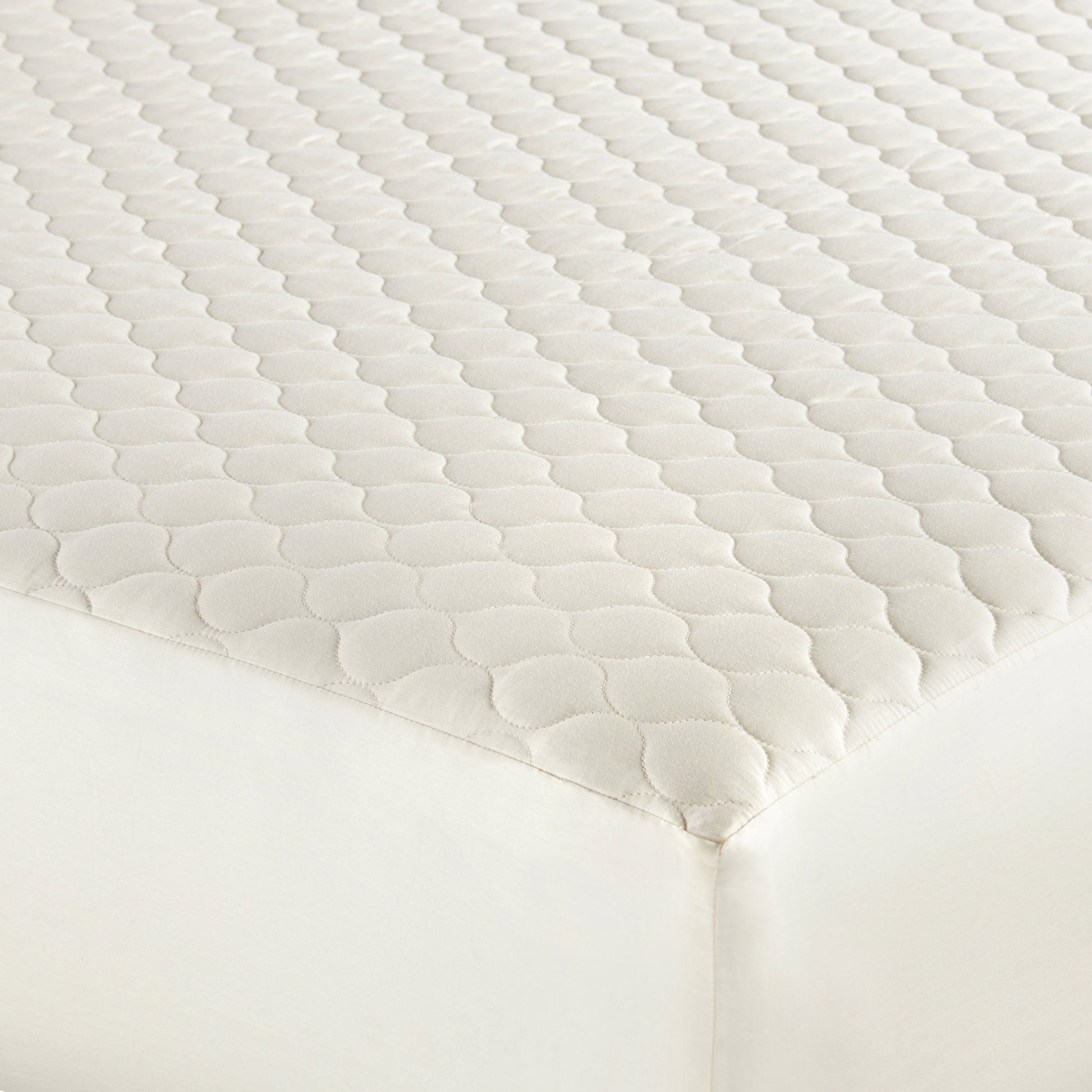 Organic Cotton Quilted Mattress Pad Protector