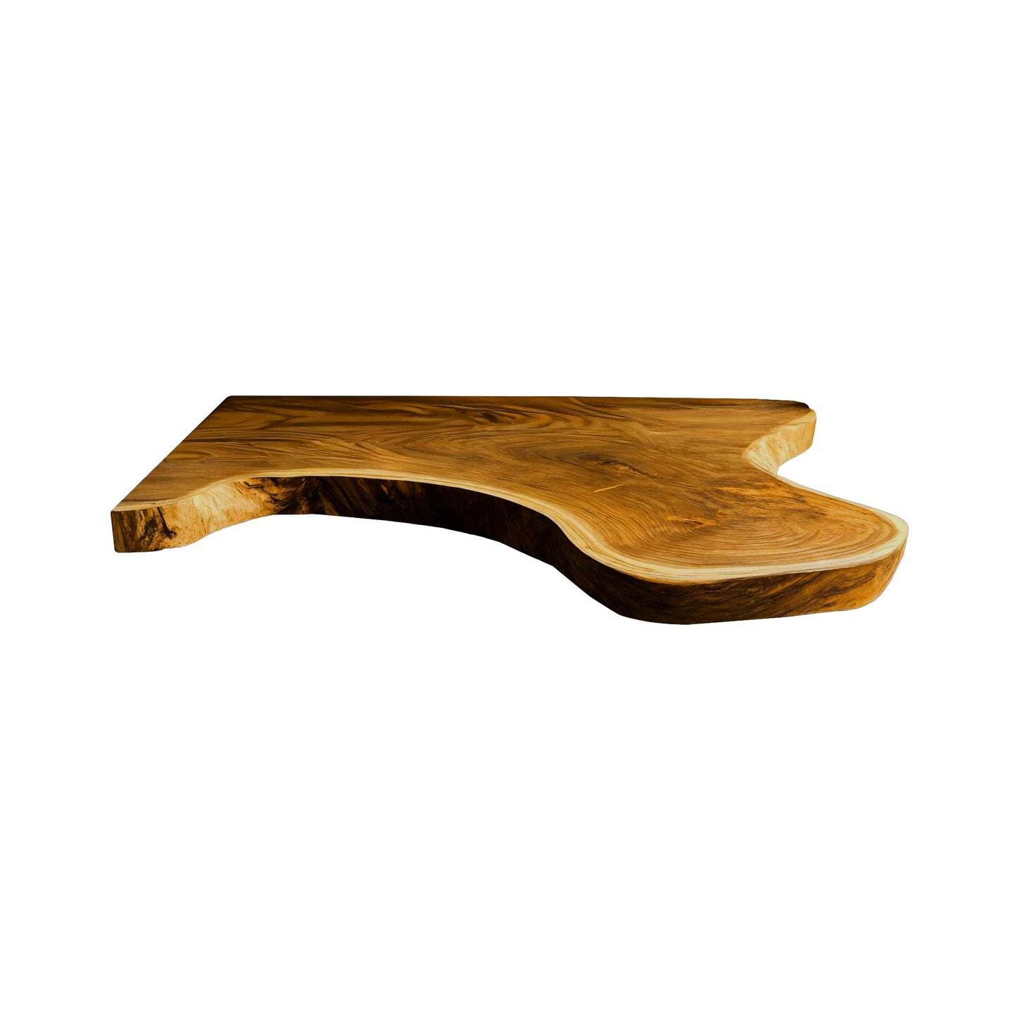 Aurelin Drift Organic Wood Floating Bathroom Vanity