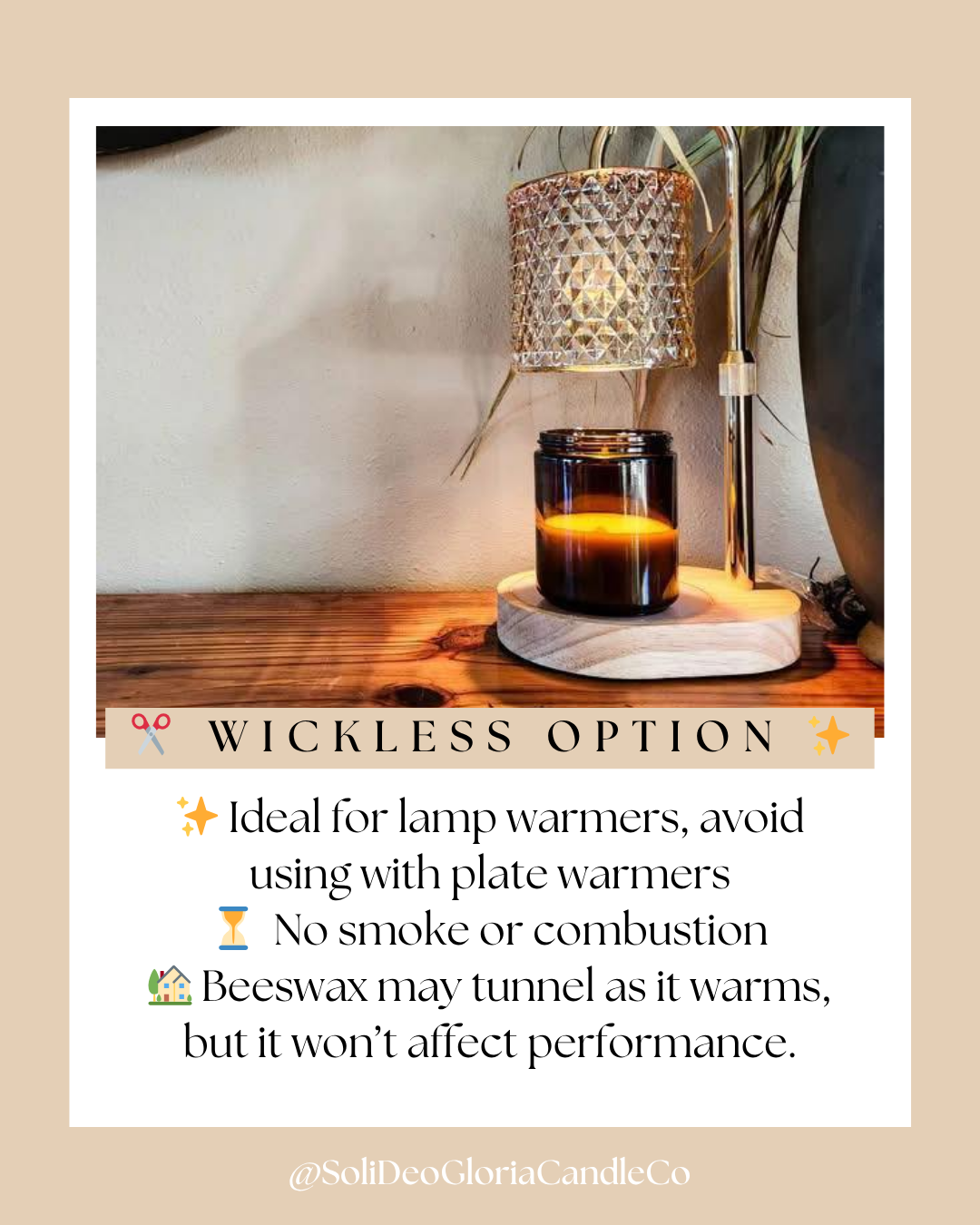 Lavender Valley Beeswax Candle