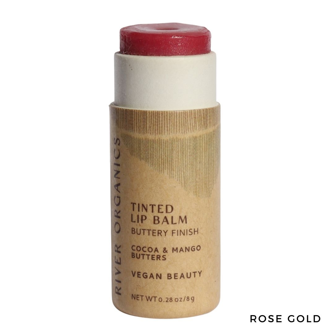 Tinted Vegan Lip Balm – Plastic-Free, Organic & Hydrating