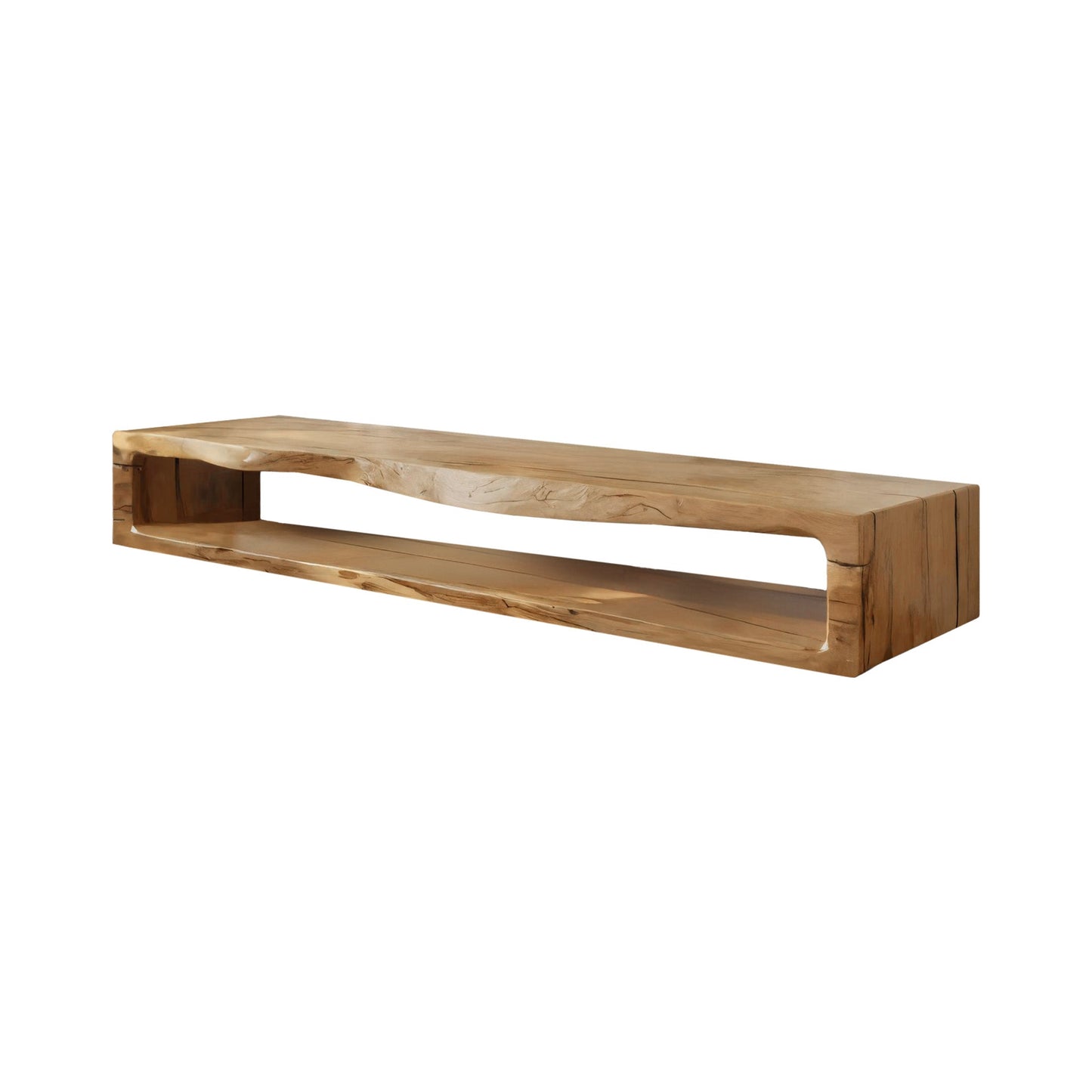 Lunor Organic Modern Solid Wood TV Console