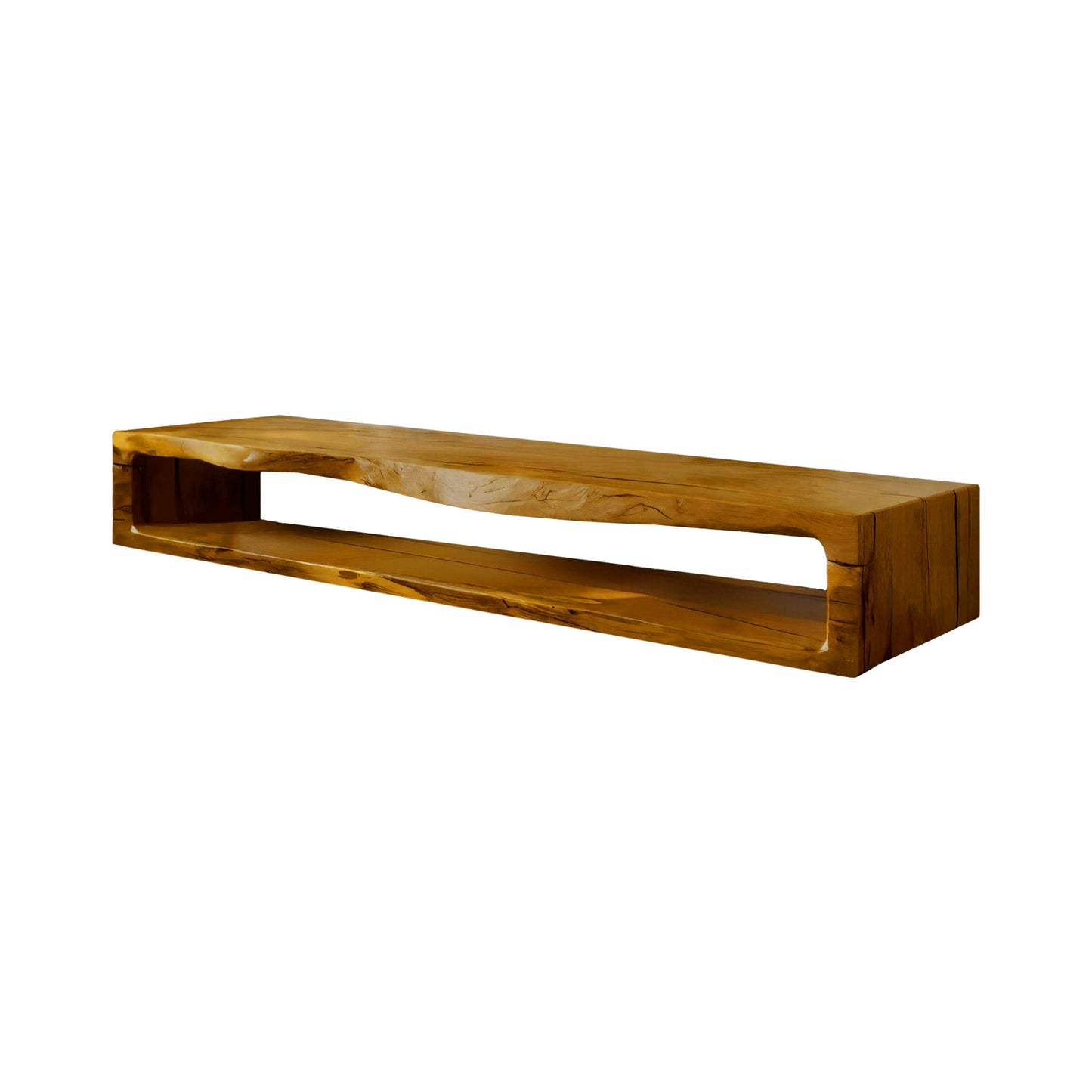 Lunor Organic Modern Solid Wood TV Console