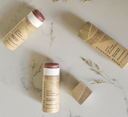 Vegan Lip Stain: Plastic-Free, Organic & Long-Lasting | All Colors