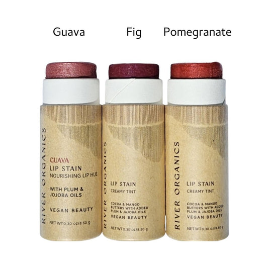 Vegan Lip Stain: Plastic-Free, Organic & Long-Lasting | All Colors