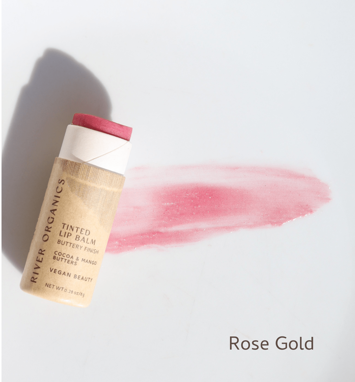 Tinted Vegan Lip Balm – Plastic-Free, Organic & Hydrating