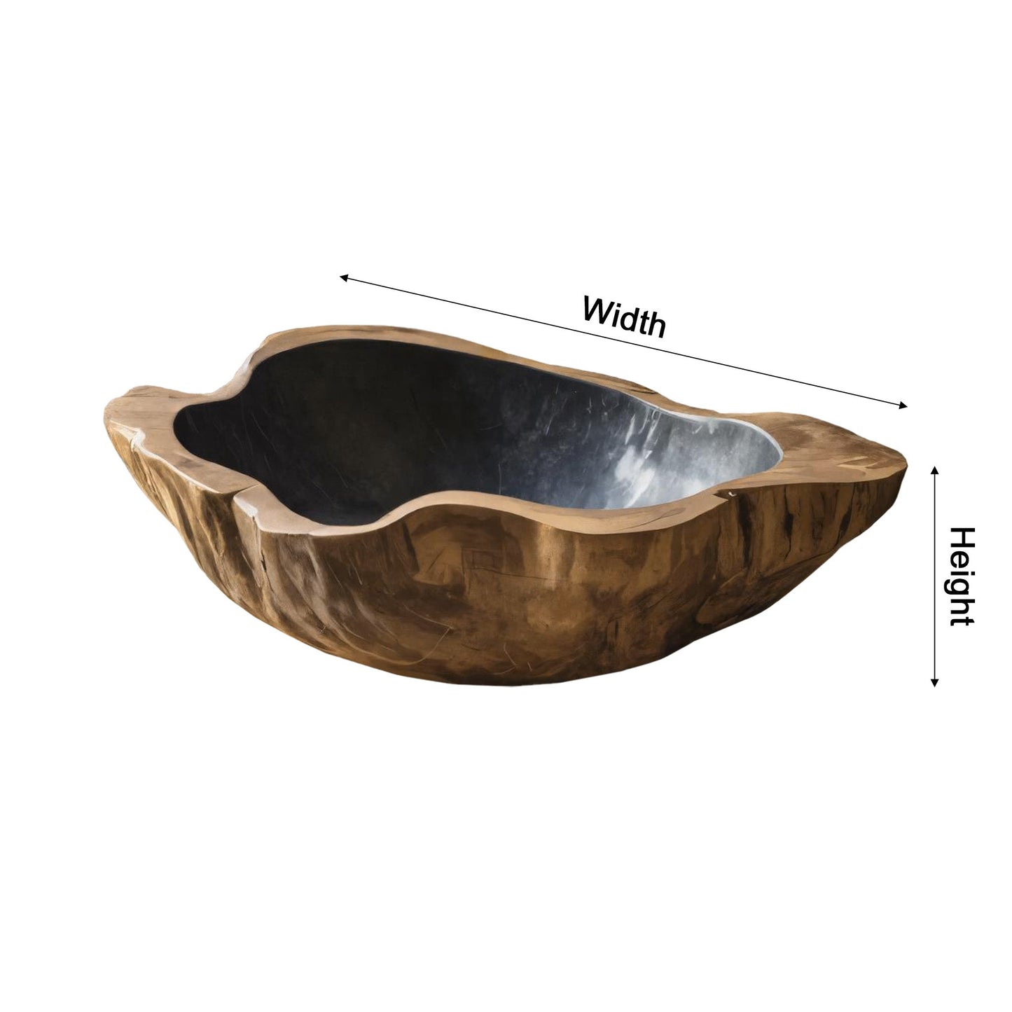Shellform Organic Wood Vessel Sink