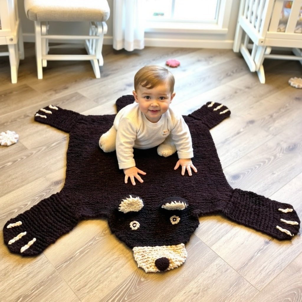 Organic Wool Play Mat + Nursery Rug