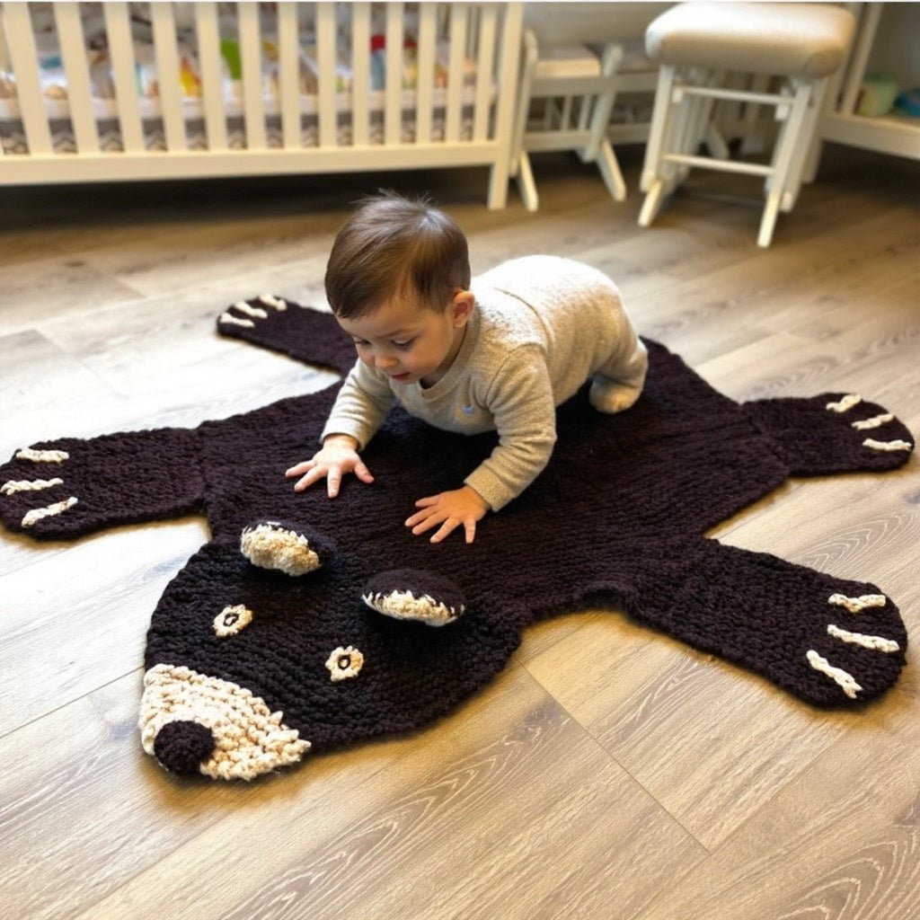Organic Wool Play Mat + Nursery Rug