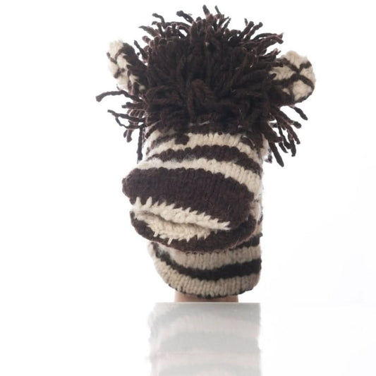 Organic Wool Knit Hand Puppet
